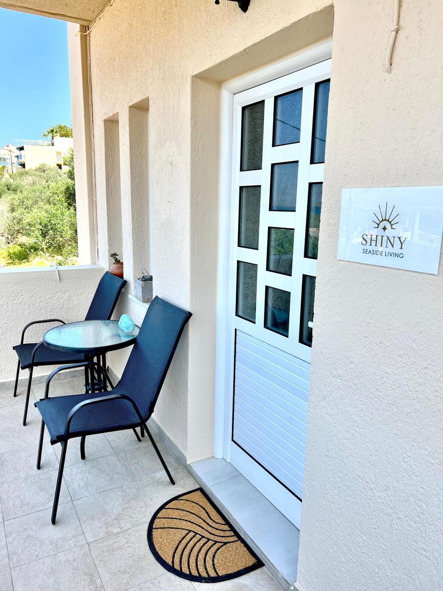 “Shiny” Sea View Apartment At Istron Ágios Nikólaos Exterior foto